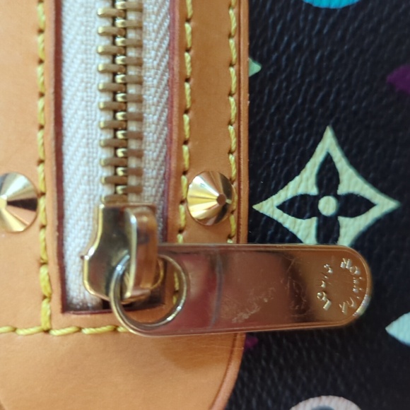 Authentic Louis Vuitton Takashi Murakami Multicolor Alma PM. Made in France. - Picture 9 of 14